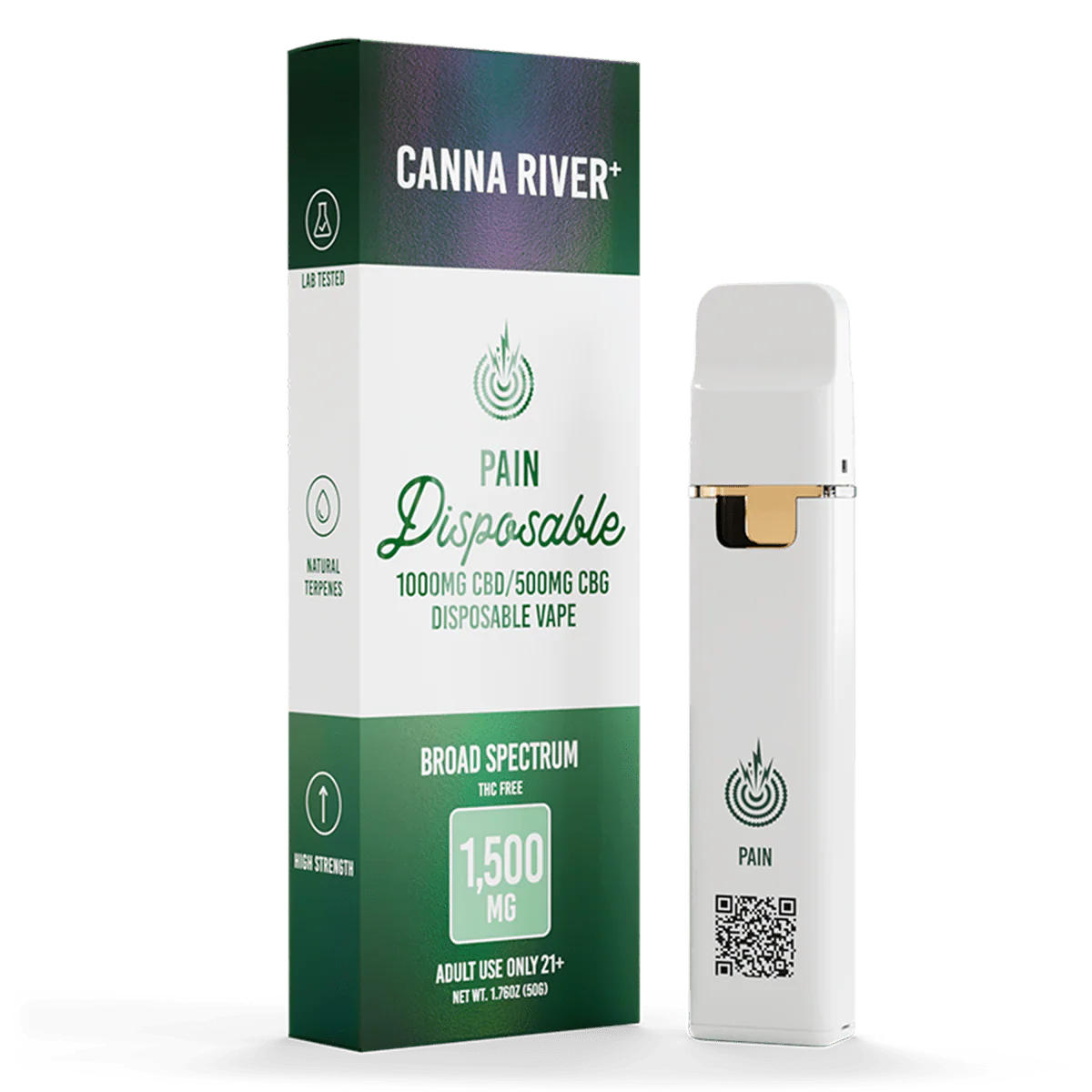 CBD/CBG Pain Disposable Vape 1500mg