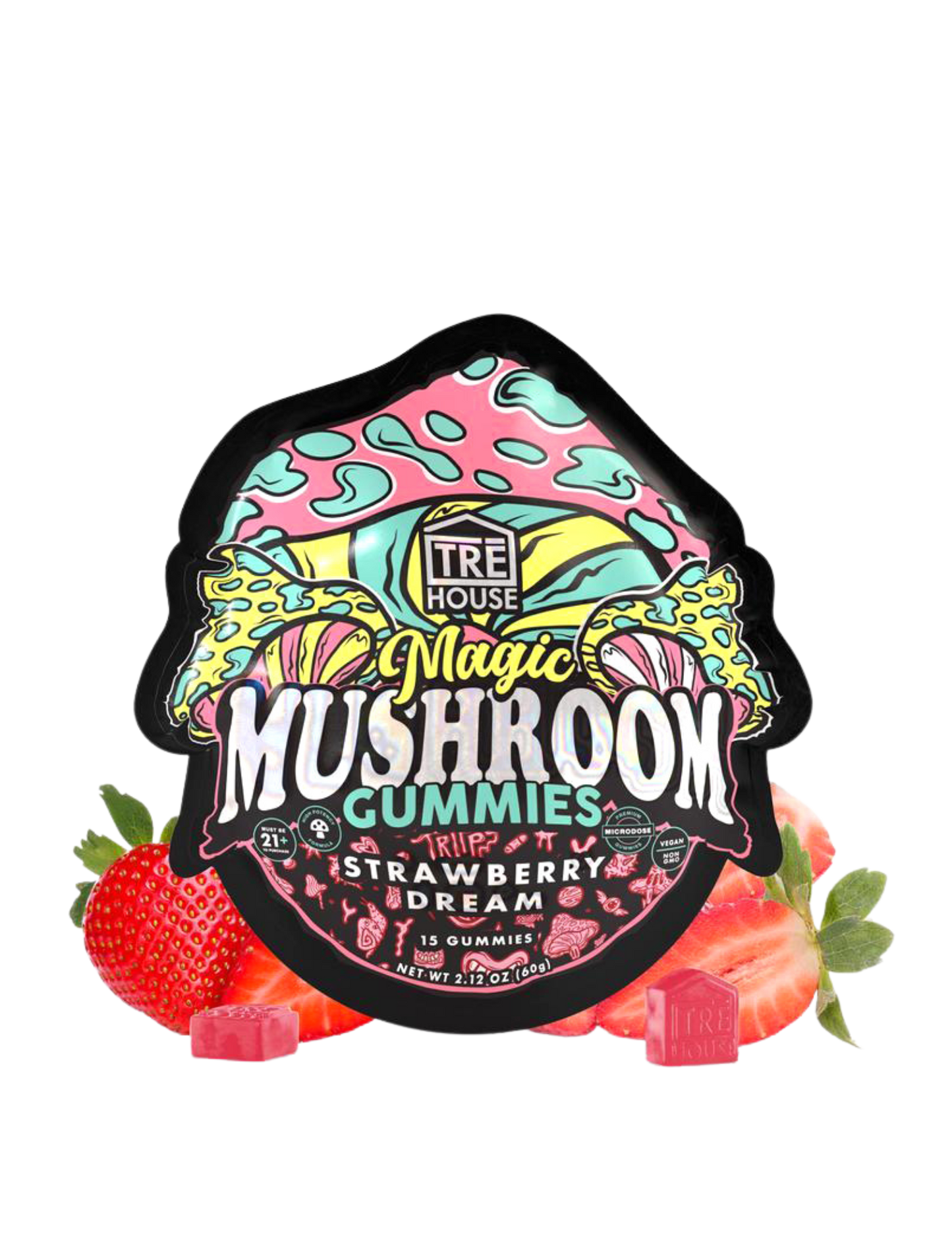 Tre House Magic Mushroom Gummies 15 count