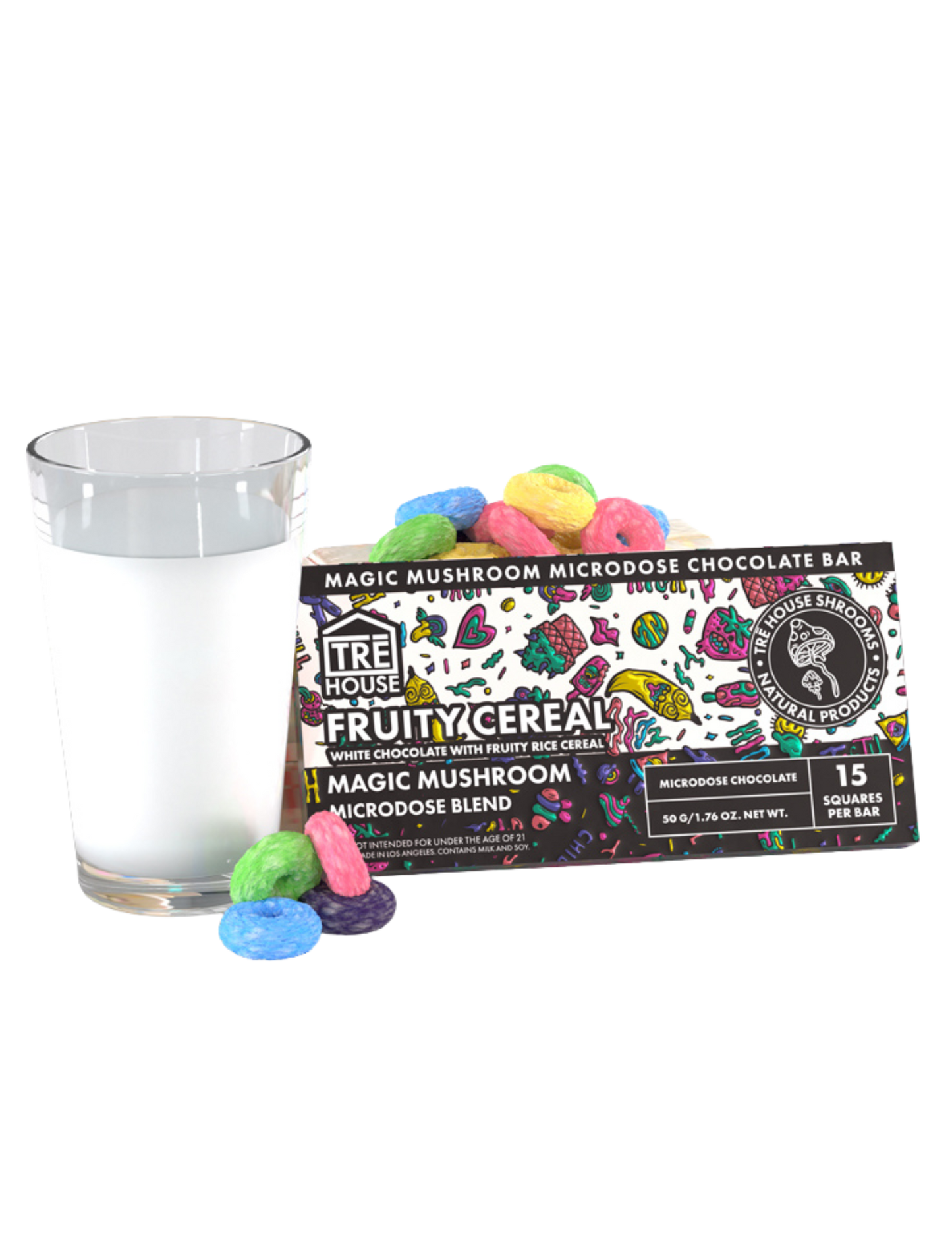 Tre House Magic Mushroom Fruity Cereal Bar