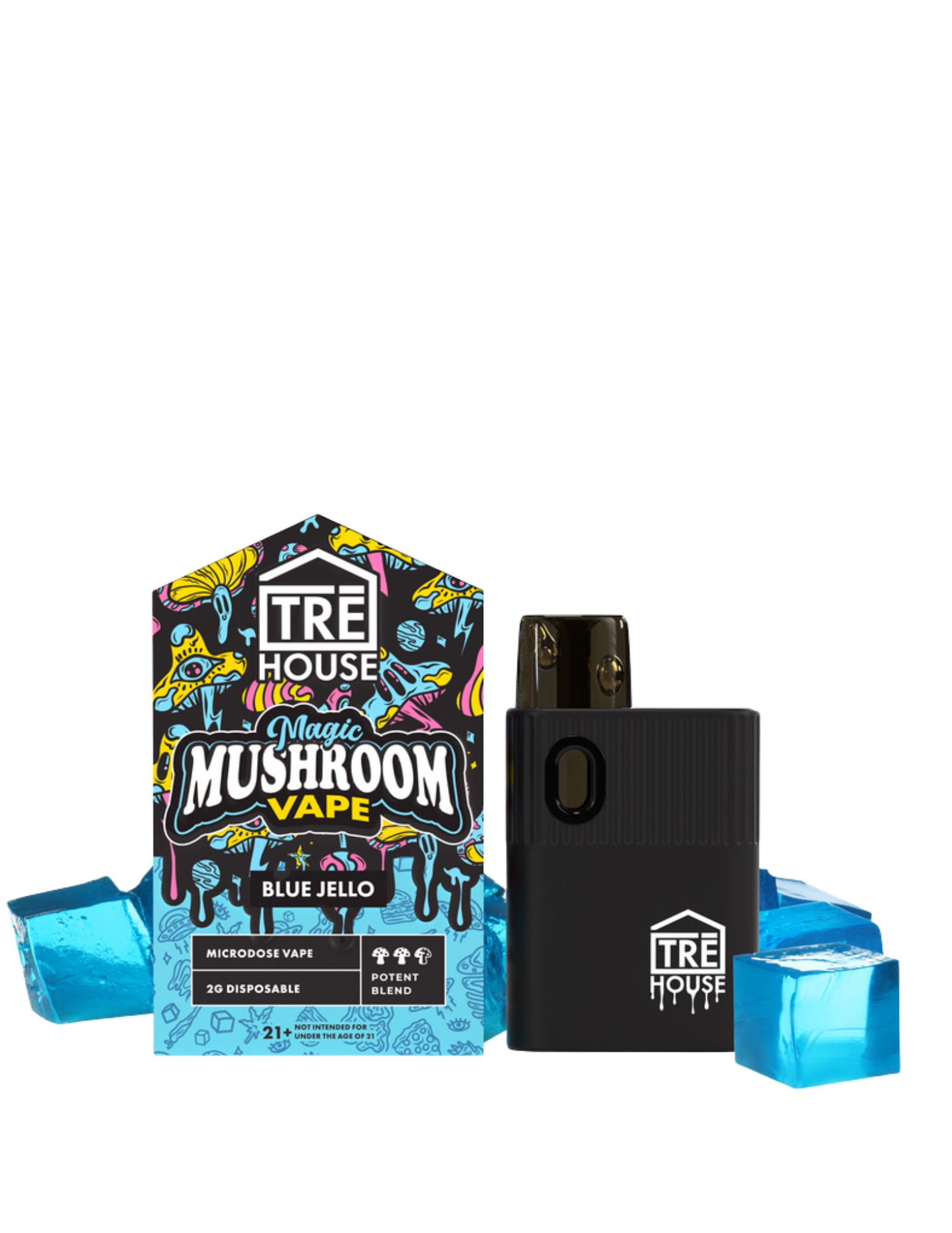 TreHouse Magic Mushroom 2gram Disposable Vape The Honey Pot CBD TreHouse Magic Mushroom 2gram Disposable Vape The Honey Pot CBD