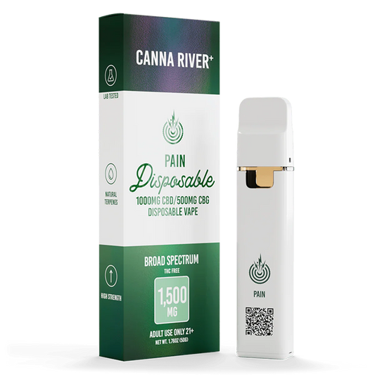 CBD/CBG Pain Disposable Vape 1500mg