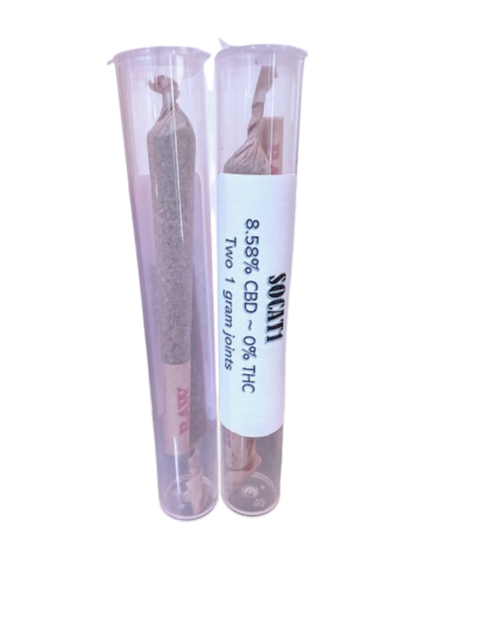 Socati CBD 1 Gram Pre Rolls (Hybrid)