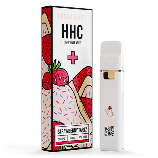 Disposable Vape - Strawberry Tartz (Indica)