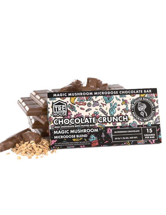 Tre House Magic Mushroom Chocolate Crunch Bar